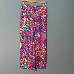Lilly Pulitzer Bright Silky Pants